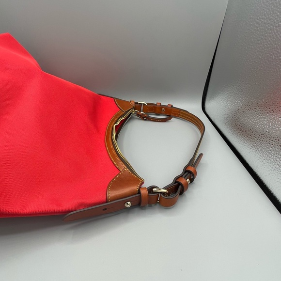 Dooney & Bourke Red Nylon Erica Bag NWOT - Picture 8 of 12